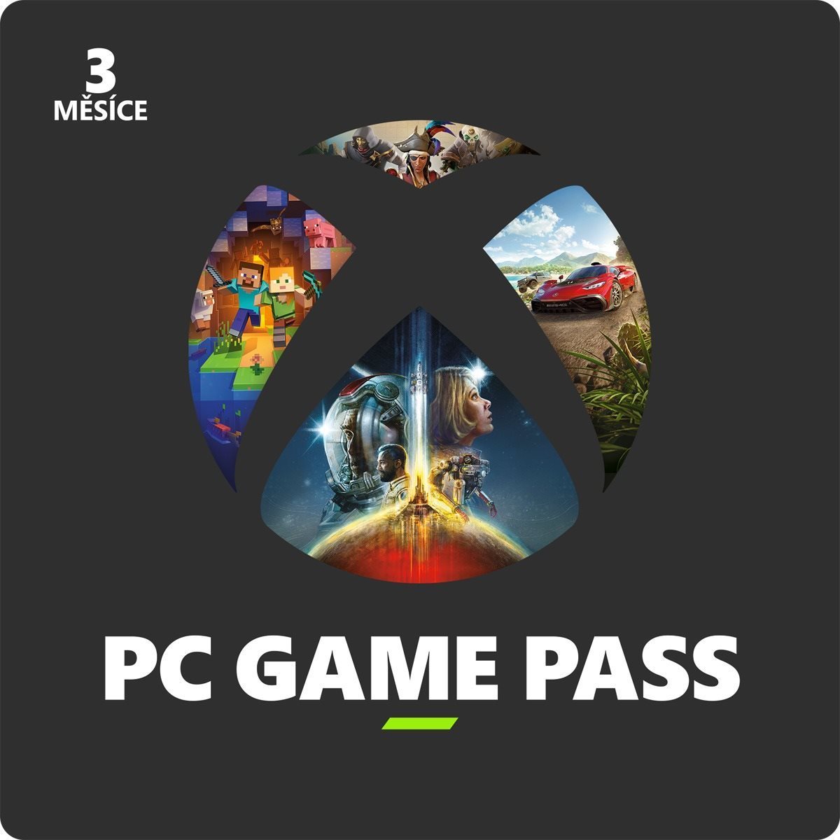 PC Game Pass - 3 Monats Abonnement (für PCs mit dem Betriebssystem...
