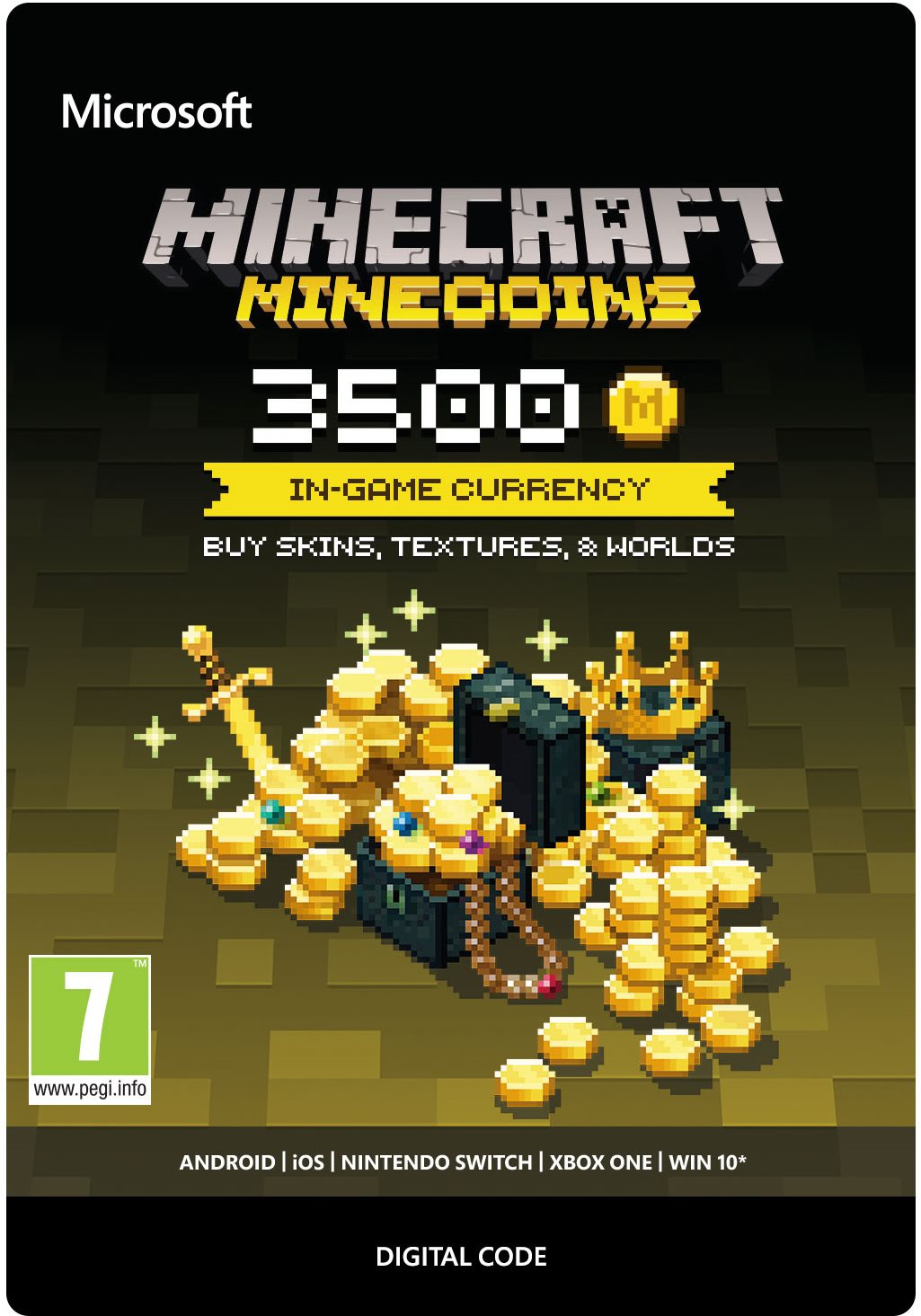 Minecraft: Minecoins Pack: 3.500 Coins - Xbox One DIGITAL...