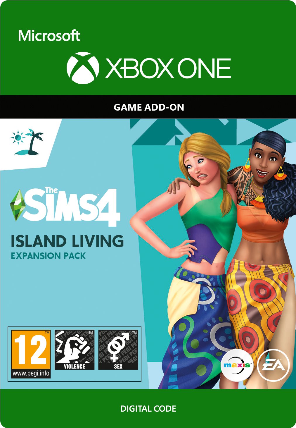 The Sims 4: Island Living - Xbox One Digital Gaming-Zubehör