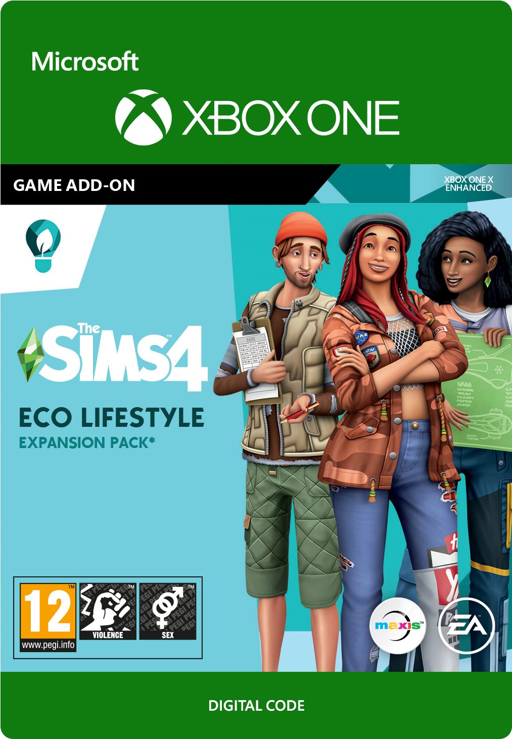 The Sims 4: Eco-Lifestyle - Xbox One Digital Gaming-Zubehör
