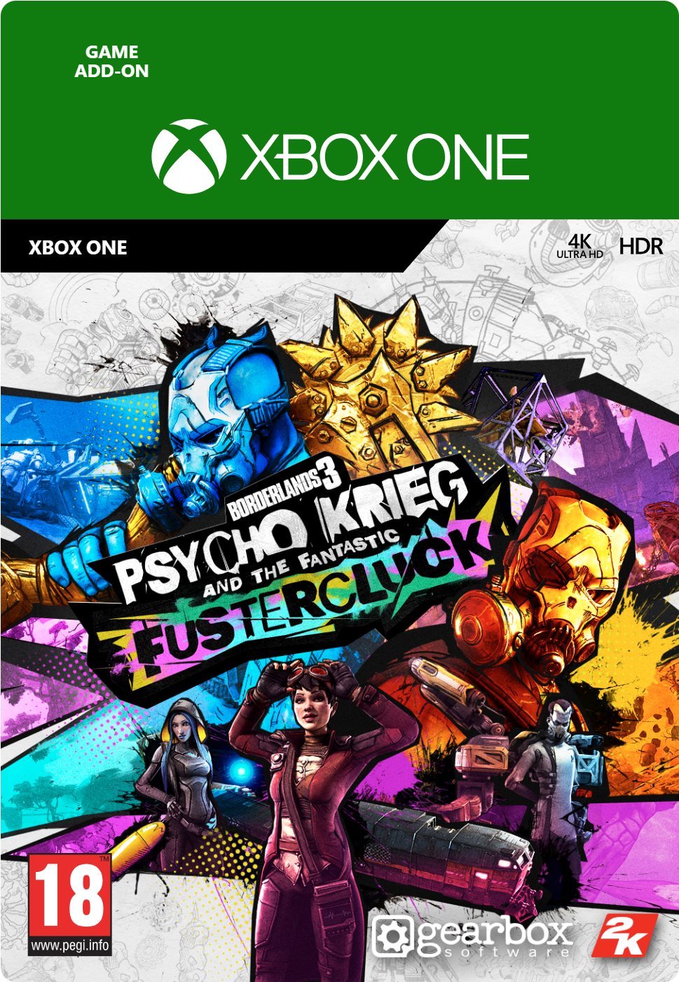 Borderlands 3: Psycho Krieg and the Fantastic Fustercluck - Xbox...