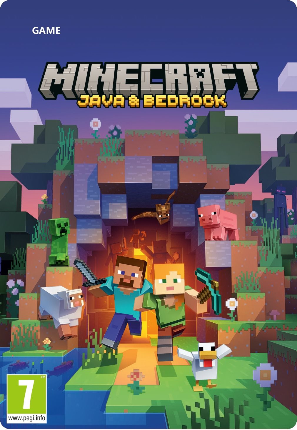 Minecraft Java and Bedrock Edition - PC DIGITAL Hra na PC