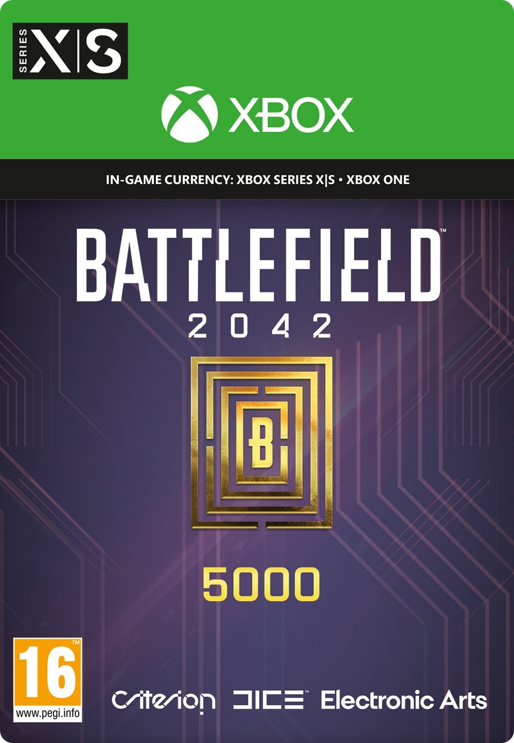 Battlefield 2042: 5000 BFC - Xbox Digital Gaming-Zubehör