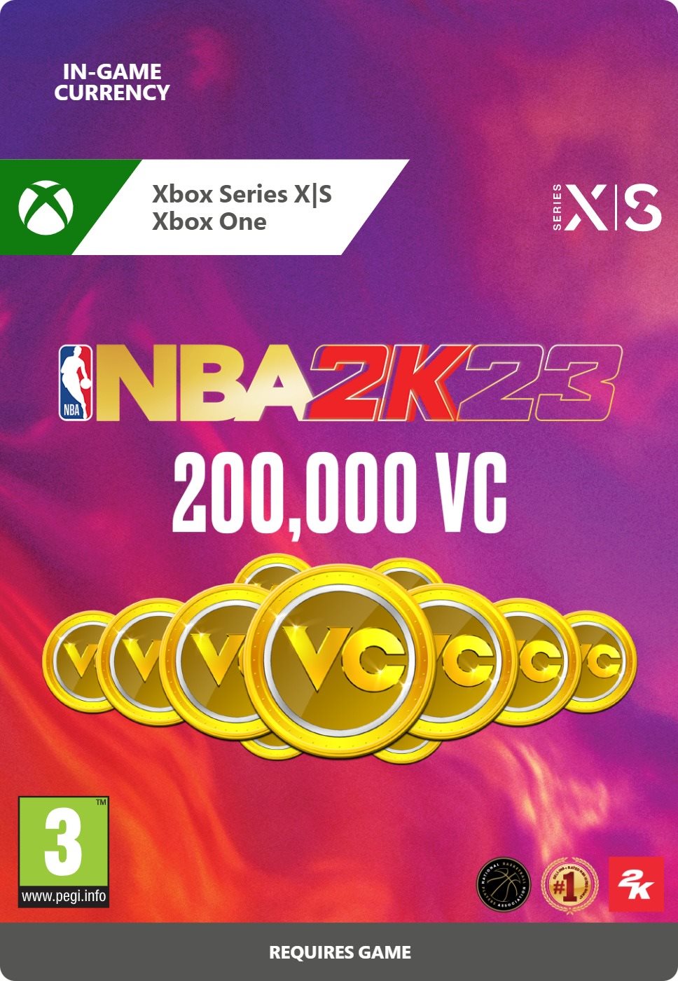 NBA 2K23: 200,000 VC - Xbox Digital Videójáték kiegészítő