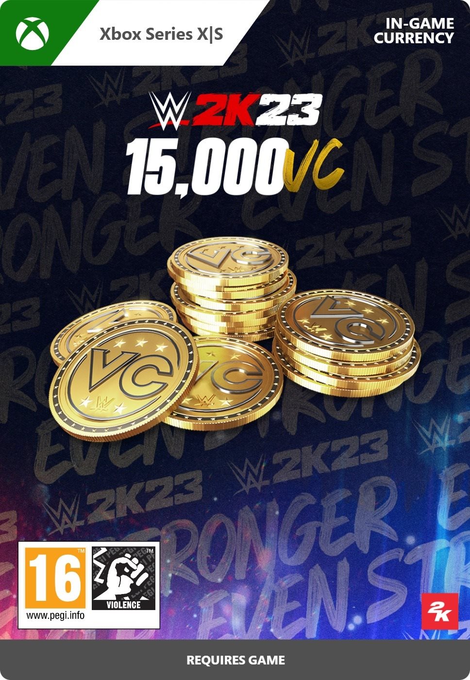 WWE 2K23: 15,000 VC Pack - Xbox Series X|S Digital Videójáték...