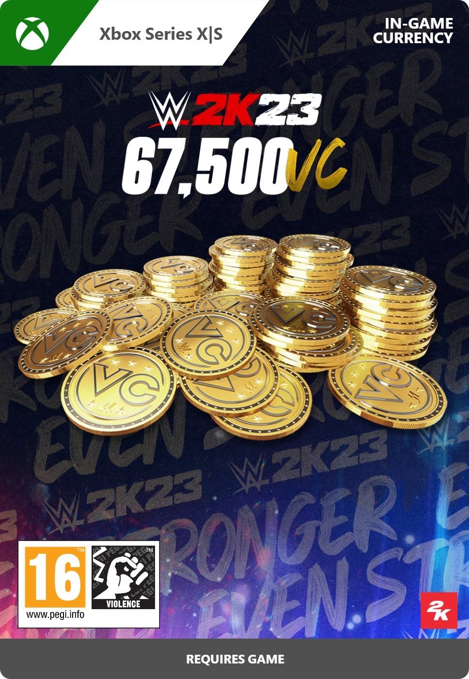 WWE 2K23: 67,500 VC Pack - Xbox Series X|S Digital Videójáték...