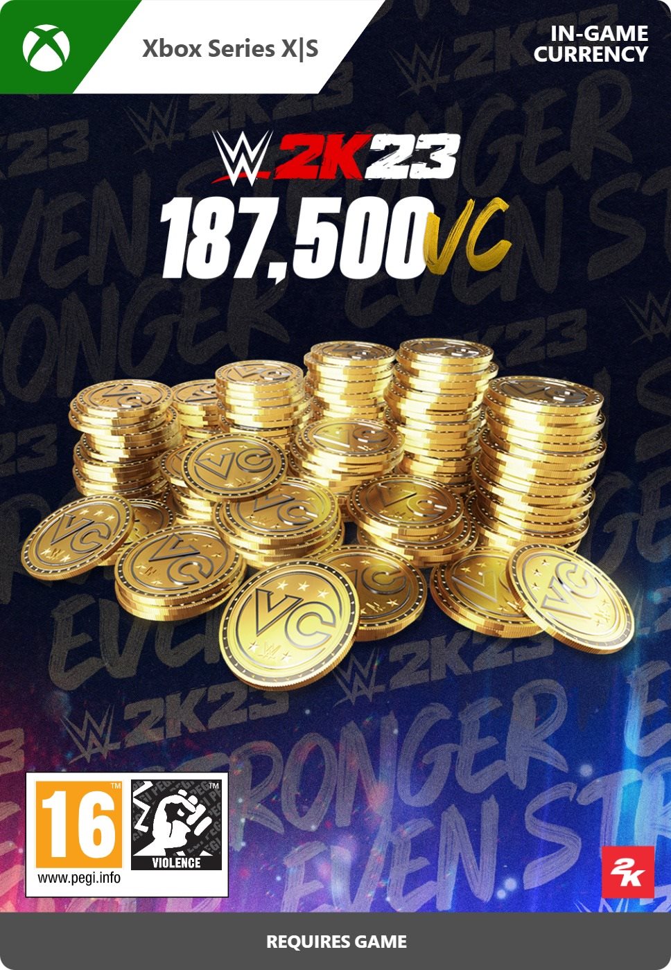 WWE 2K23: 187,500 VC Pack - Xbox Series X|S Digital Videójáték...