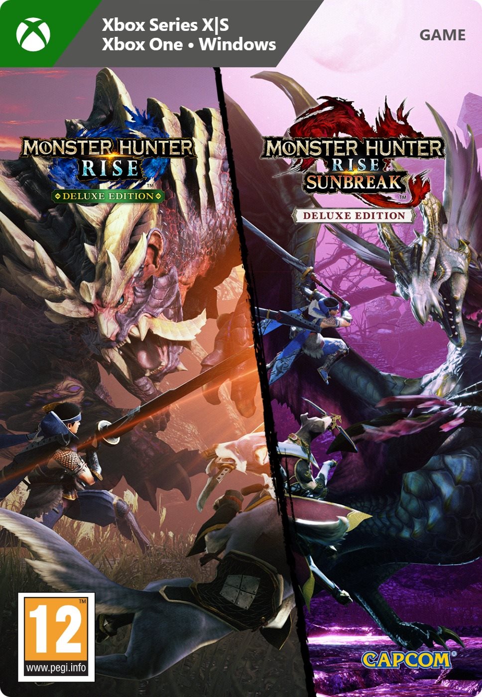 Monster Hunter Rise + Sunbreak Deluxe Edition - Xbox / Windows...