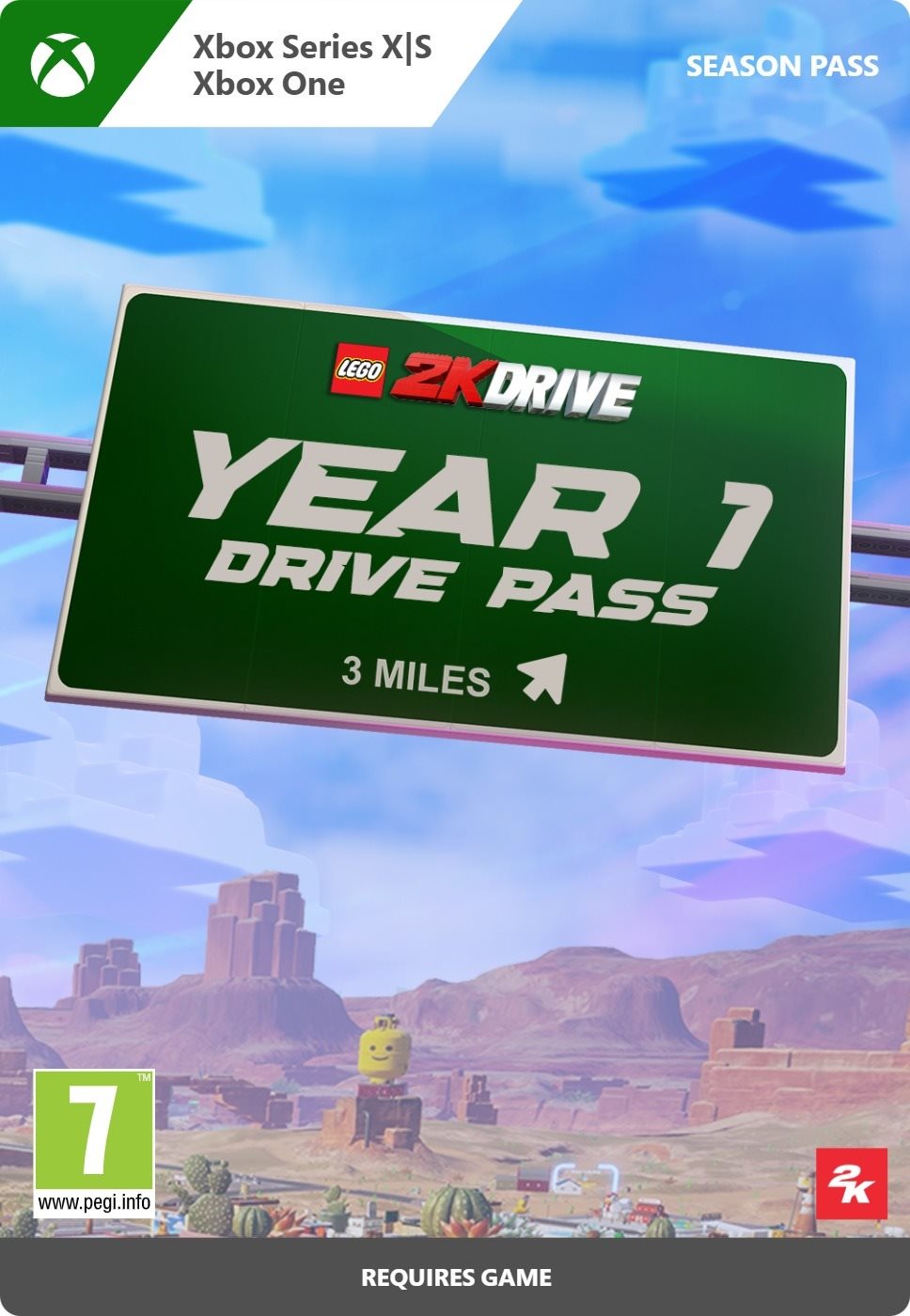 LEGO 2K Drive: Year 1 Drive Pass - Xbox Digital Videójáték kiegészítő