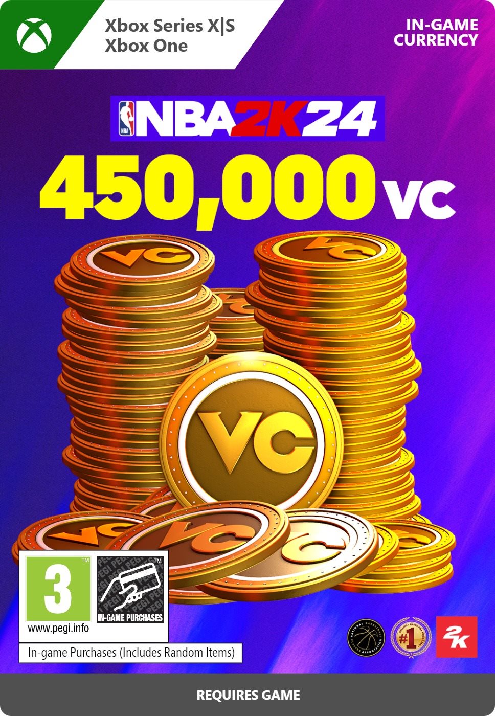 NBA 2K24 – 450,000 VC POINTS – Xbox Digital Herný doplnok