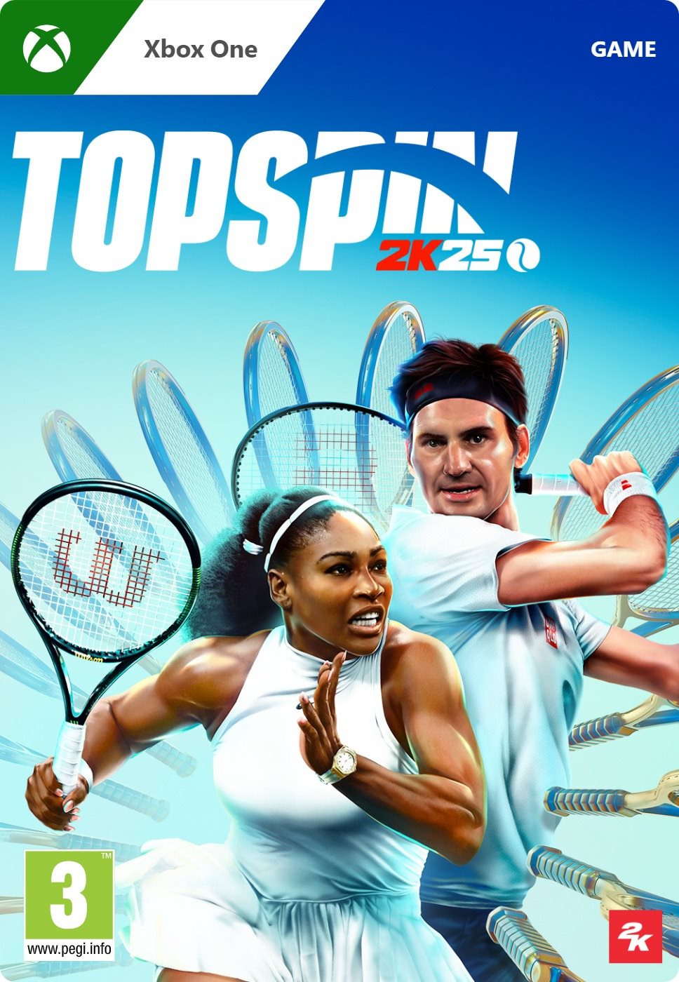 TopSpin 2K25 - Xbox One Digital Konzol játék