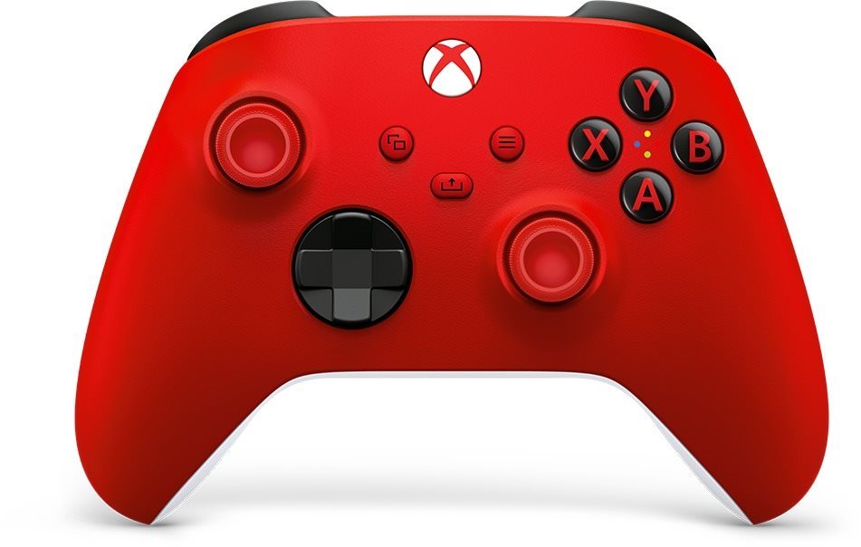 Xbox bezdrôtový ovládač Pulse Red Gamepad