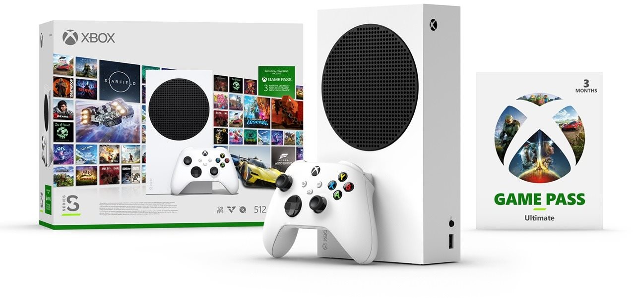Xbox Series S (500 GB) + 3M Xbox Game Pass Ultimate Konzol