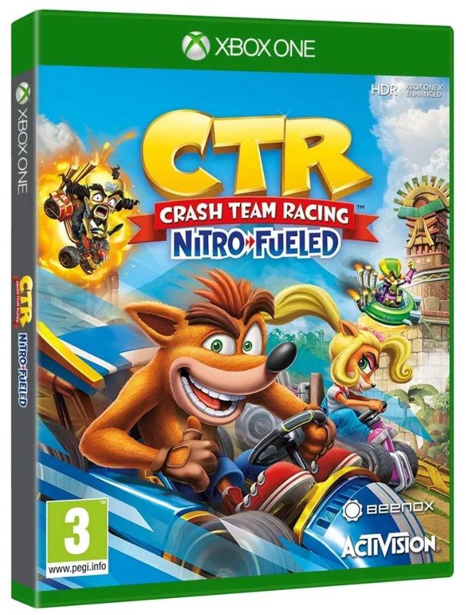 Crash Team Racing Nitro-Fueled - Xbox One Console Game