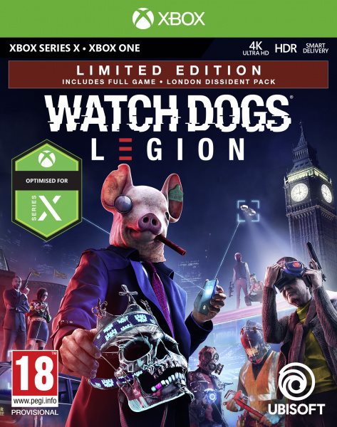 Watch Dogs Legion Limited Edition - Xbox One Konzol játék