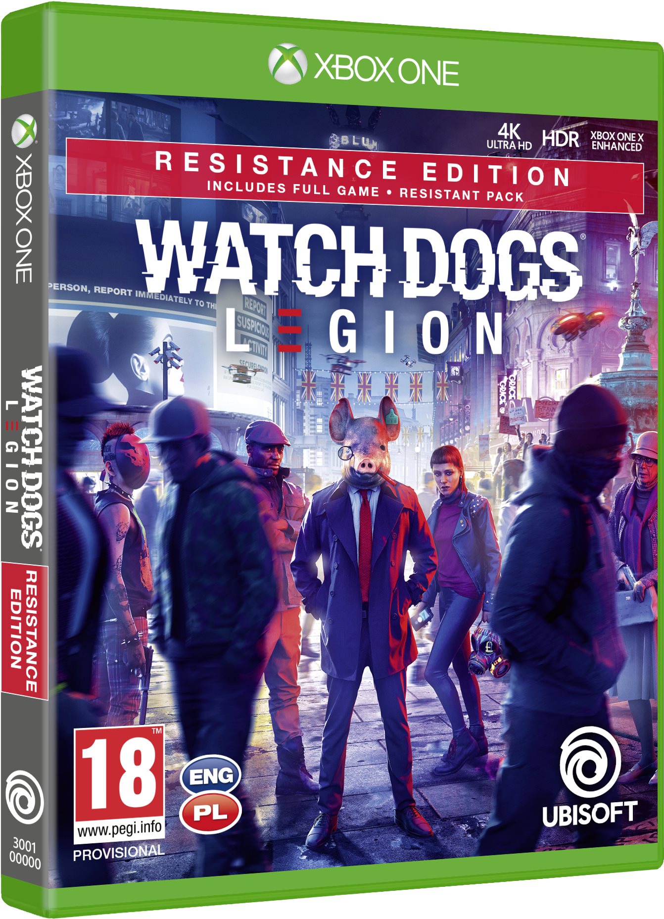 Watch Dogs Legion Resistance Edition - Xbox One Console Game