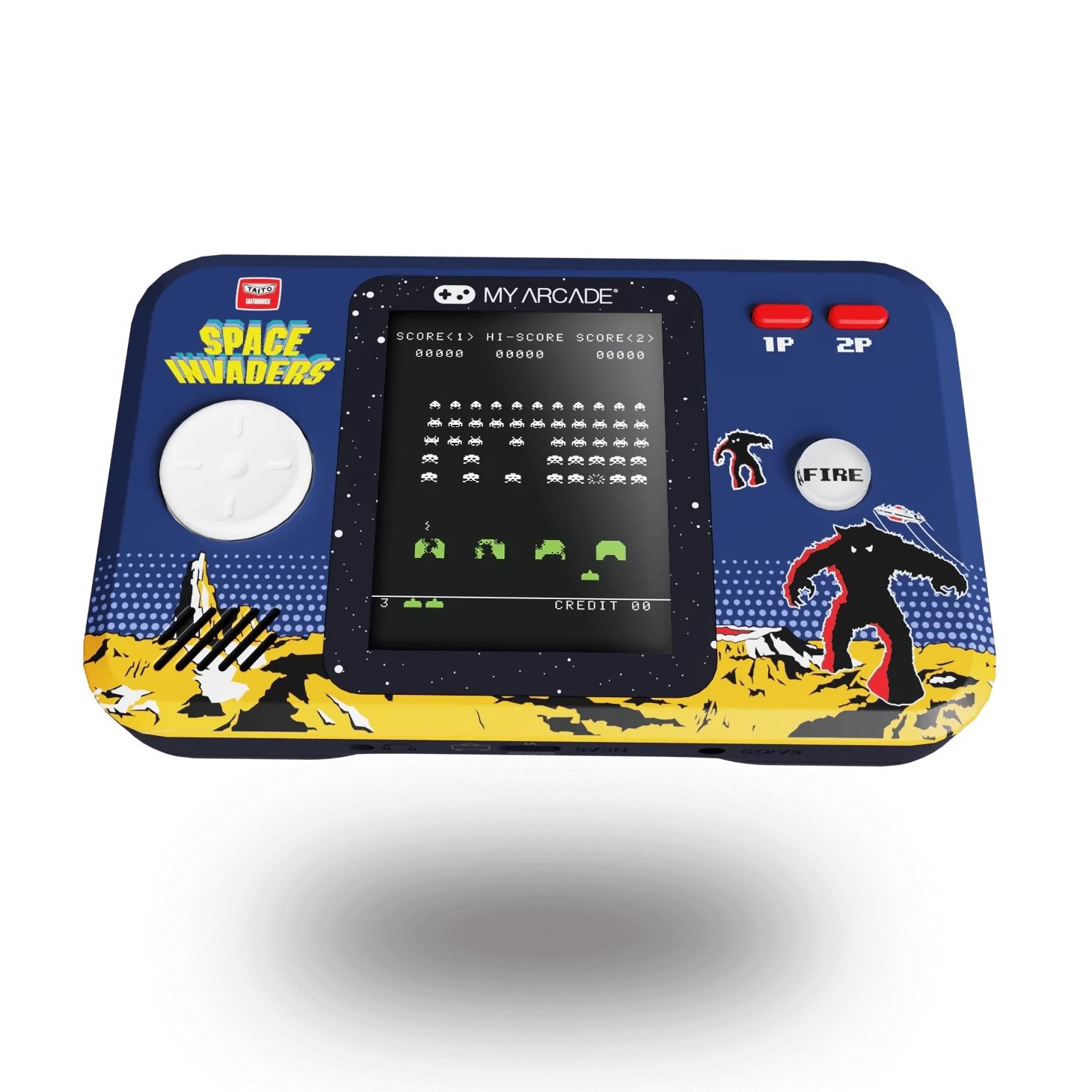 My Arcade Space Invaders - Pocket Player Pro Spielekonsole