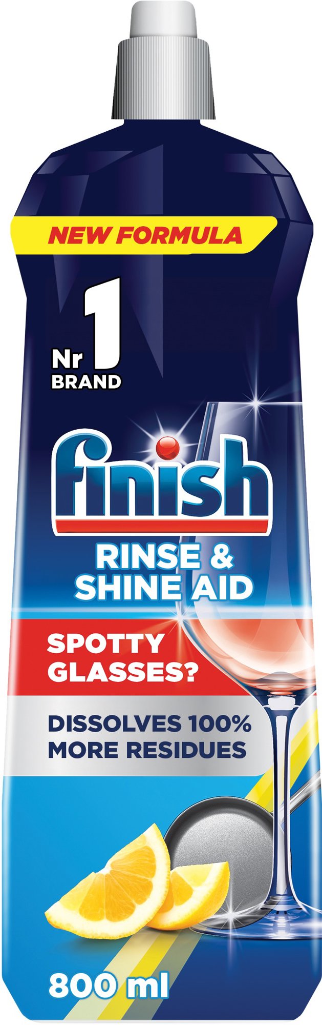 FINISH Leštidlo Shine&Dry Lemon 800 ml Leštidlo do umývačky riadu