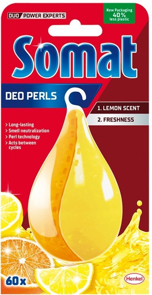 Somat Deo Duo-Perls Lemon & Orange Mosogatógép illatosító 60 adag...