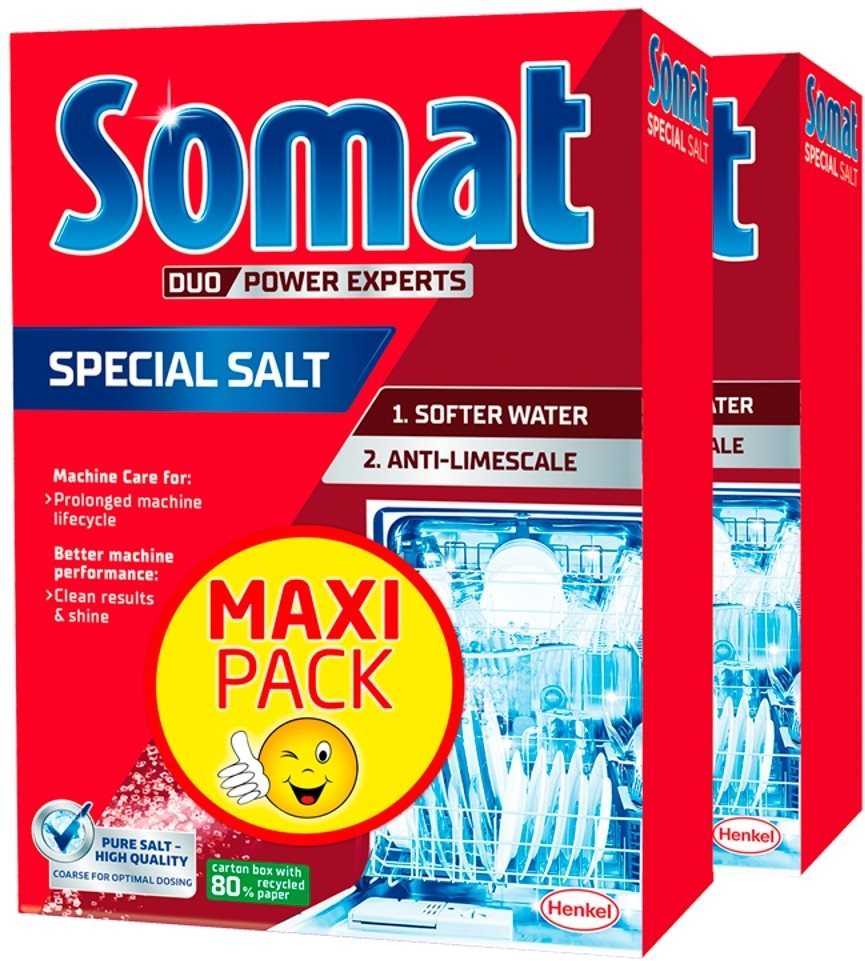 Somat Sůl do myčky 2 x 1,5kg Sůl do myčky