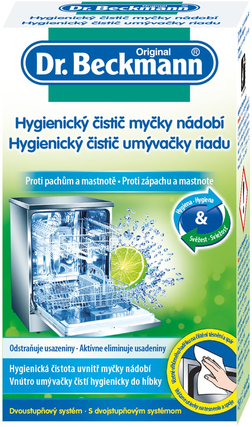 DR. BECKMANN Hygienický čistič umývačky 75 g Čistič umývačky riadu