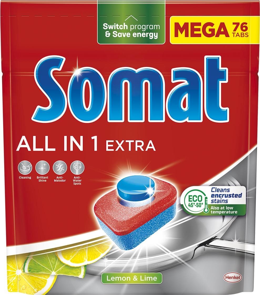 SOMAT All-in-1 Extra 76 ks Tablety do myčky