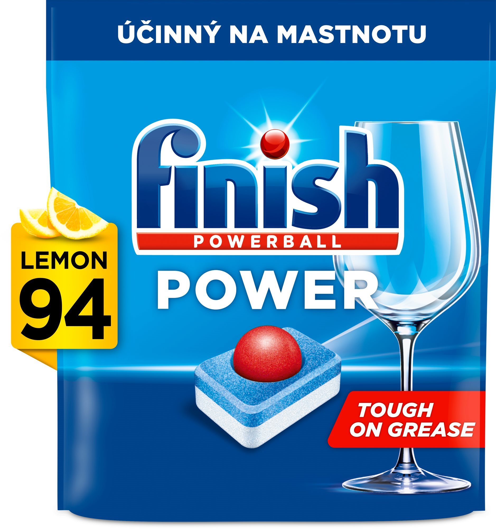 FINISH All in 1 Lemon Sparkle 94 ks Tablety do umývačky