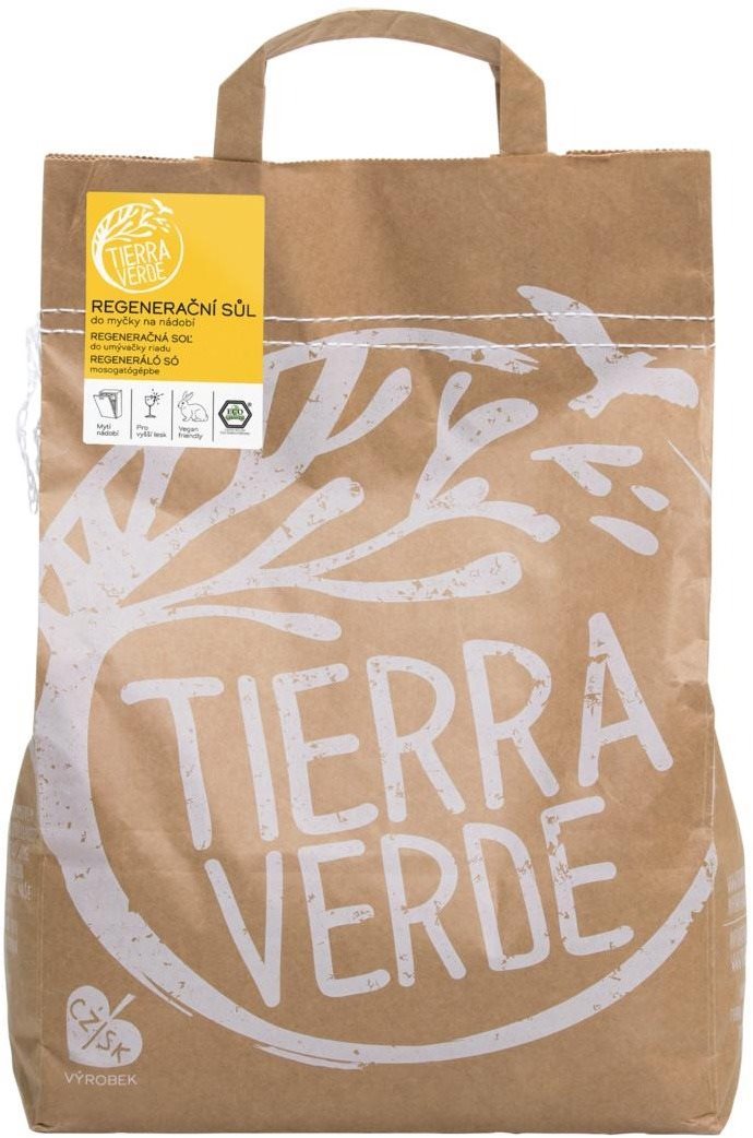 TIERRA VERDE Mosogatógép só (papírzacskó 5 kg) Mosogatógép só