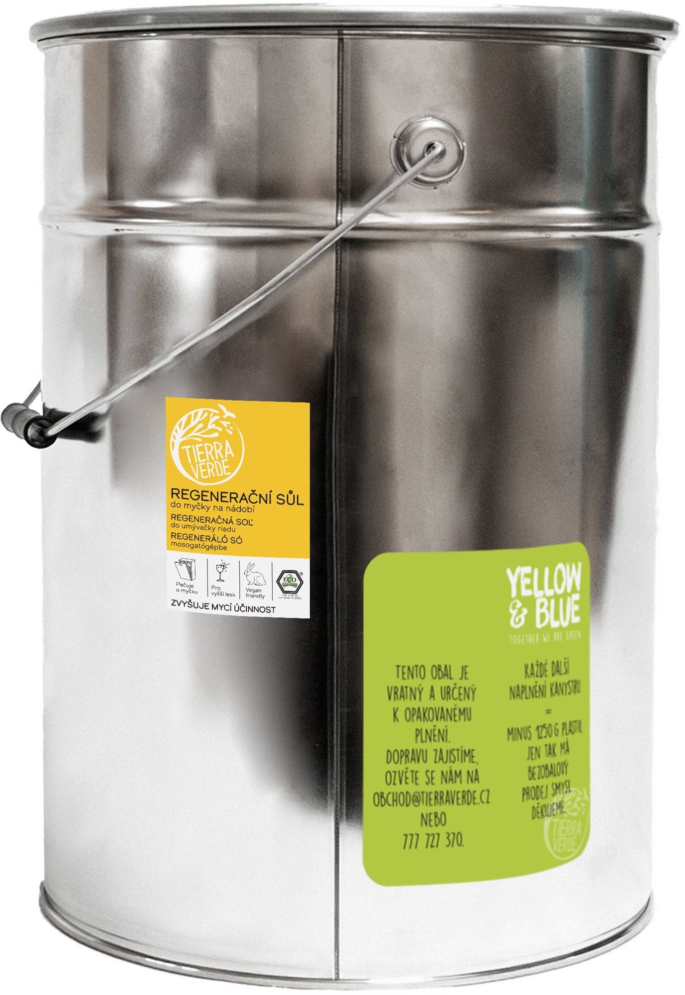 TIERRA VERDE Sůl do myčky 15 kg Sůl do myčky