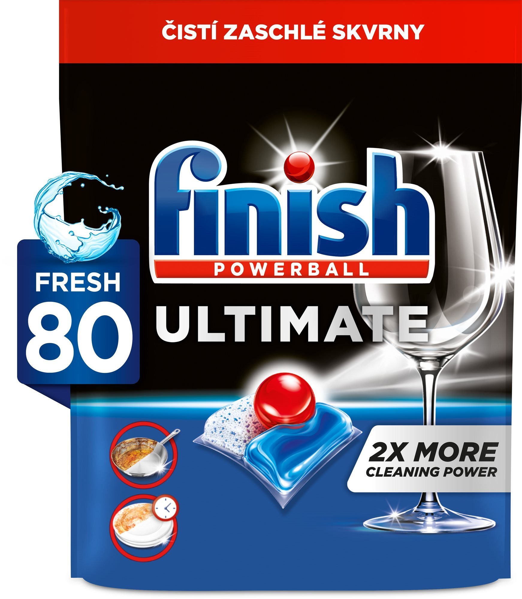 FINISH Ultimate All in One, 80 ks Tablety do myčky