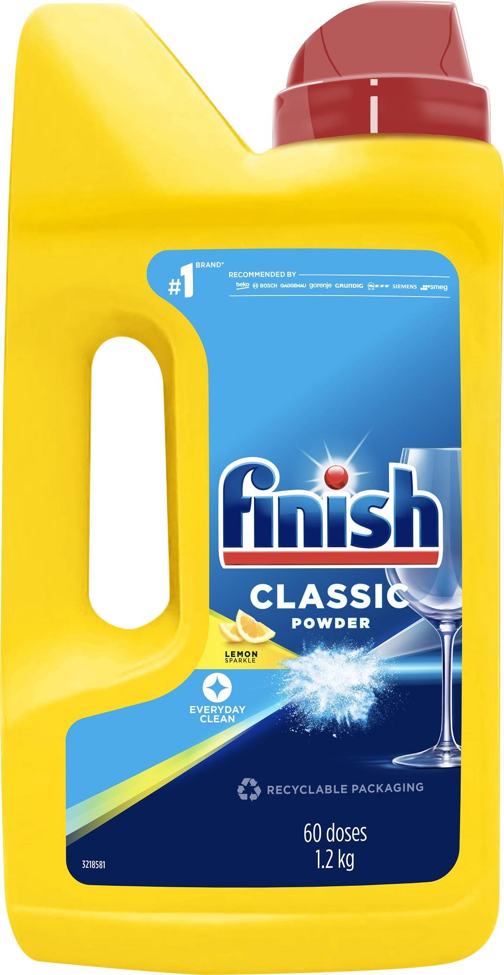 FINISH PowerPowder prášek citrón 1,2 kg Prášek do myčky