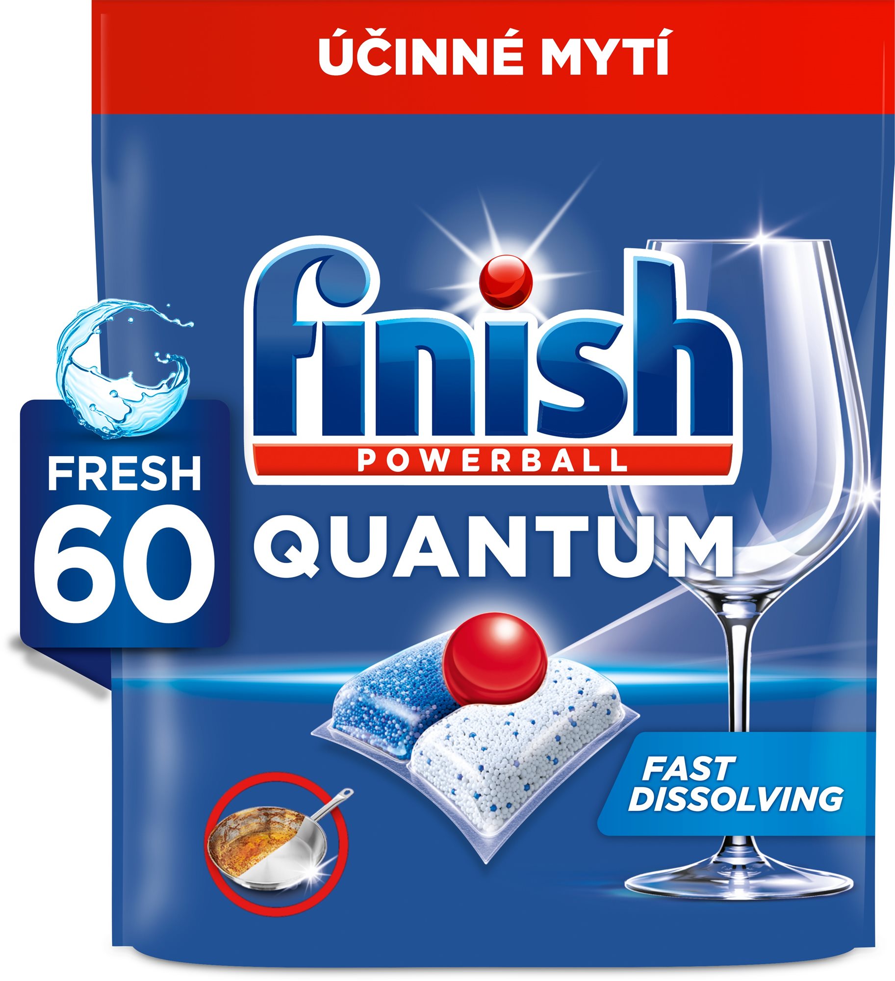 FINISH Quantum All in 1, 60 db Mosogatógép tabletta