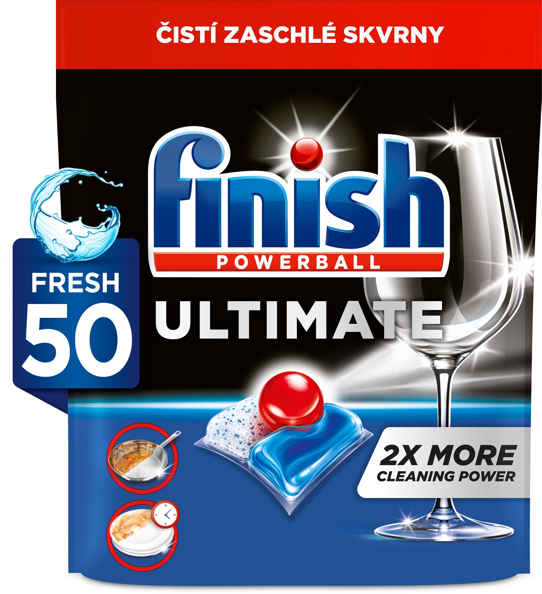 FINISH Ultimate All in 1, 50 db Mosogatógép tabletta