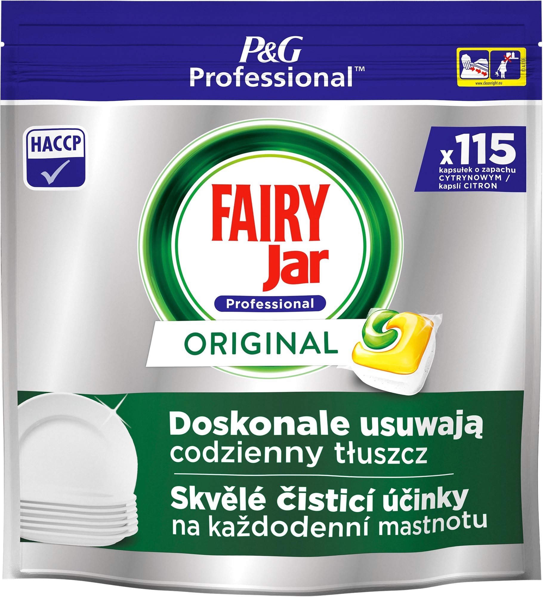JAR Professional All-In-One 115 ks Tablety do umývačky