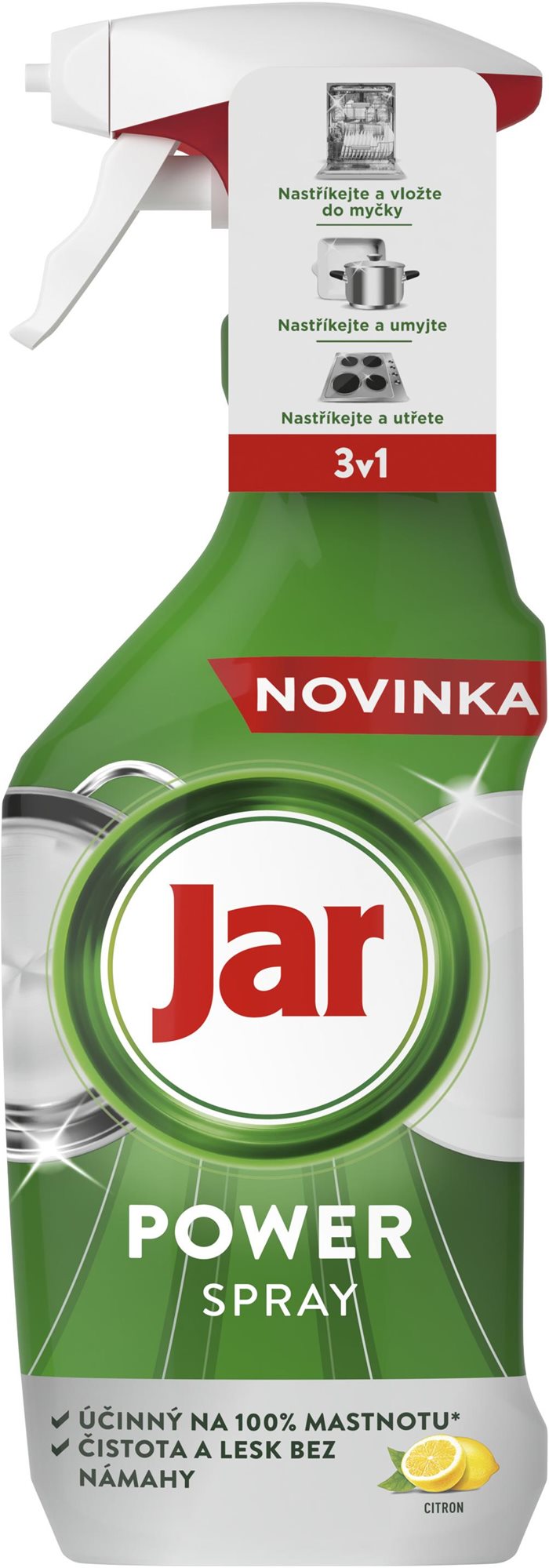 JAR Power sprej 500 ml Čistič umývačky riadu