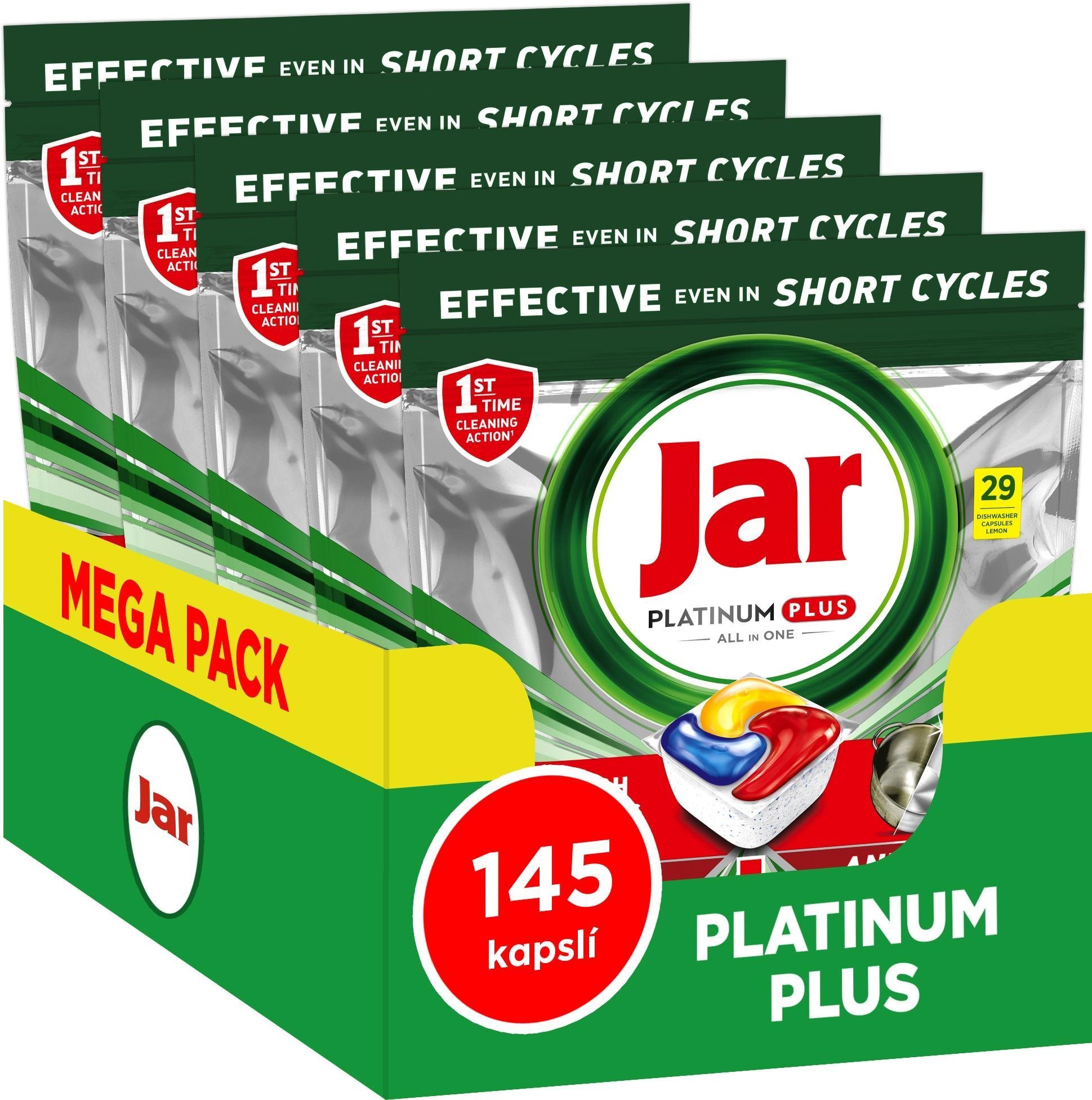 JAR Platinum Plus Lemon 145 db Mosogatógép tabletta