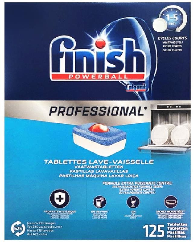 FINISH Professional, 125 db Mosogatógép tabletta
