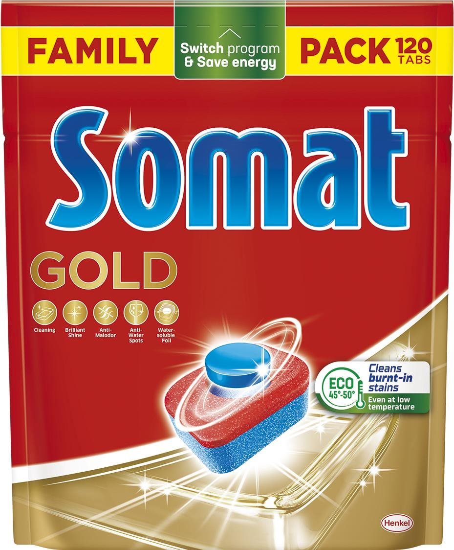 SOMAT Gold 120 ks Tablety do umývačky
