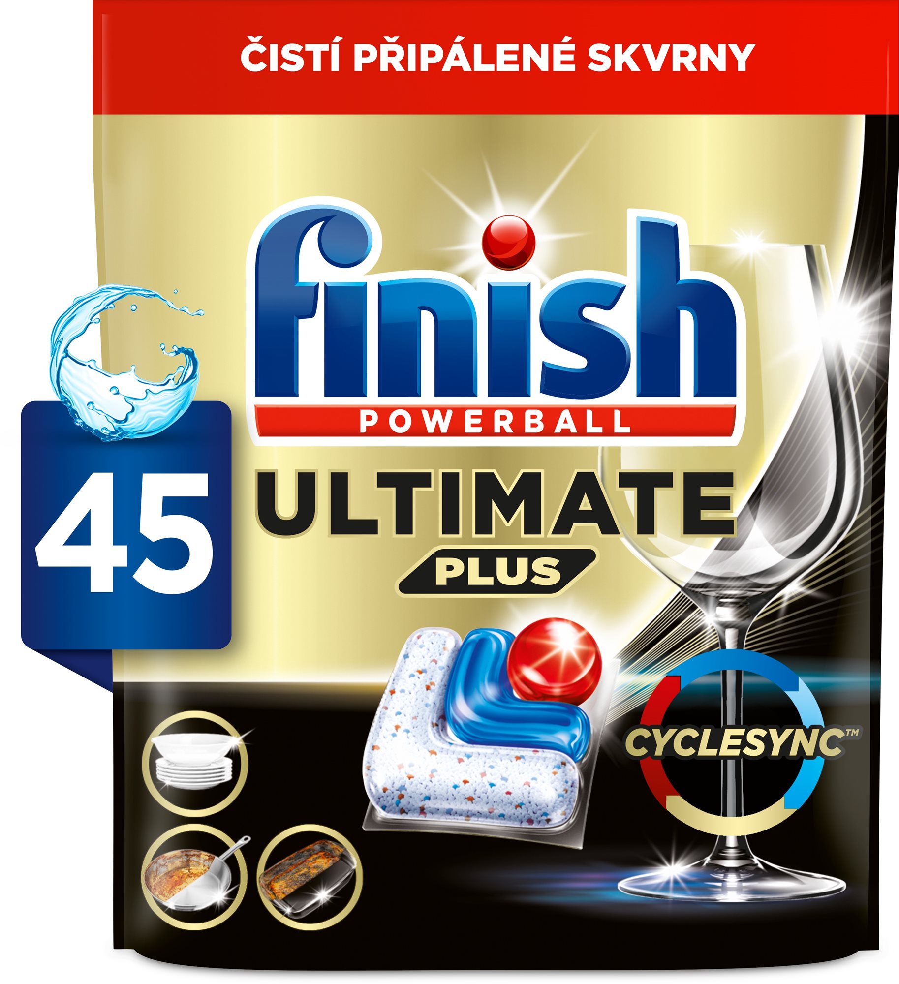 Finish Ultimate Plus All in 1, 45 db Mosogatógép tabletta