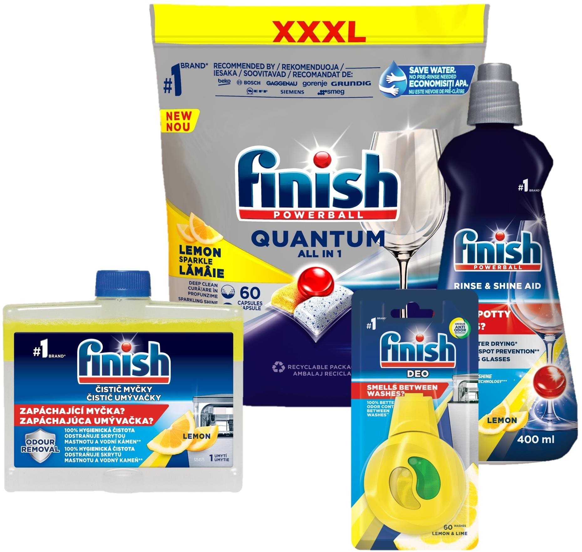 FINISH Quantum All in 1 Starter Pack Sada drogérie
