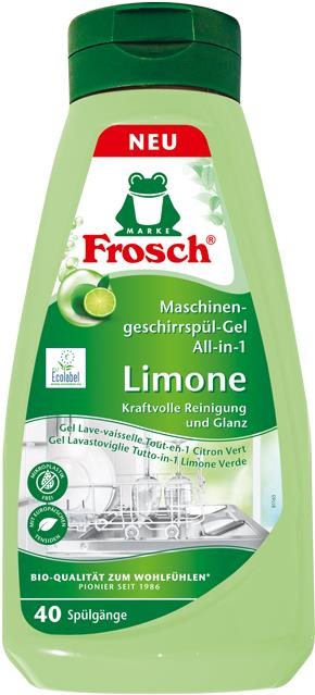 FROSCH EKO All-in-1 Limetka 750 ml (40 dávek) Eko gel do myčky