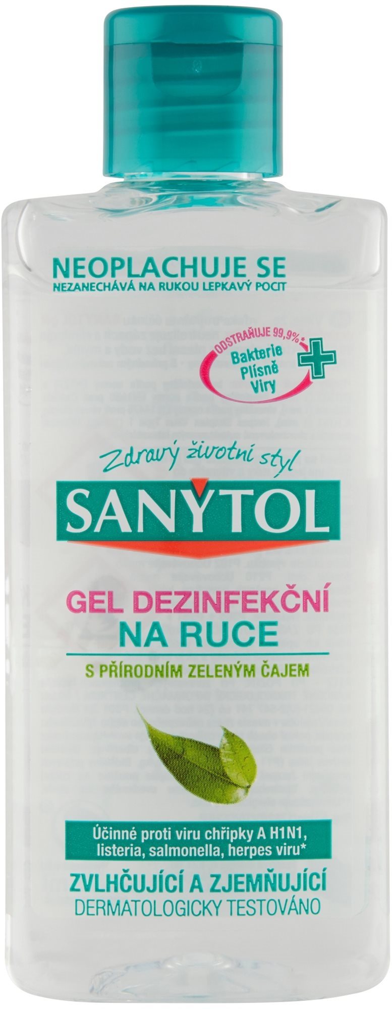 SANYTOL Dezinfekčný gél 75 ml Antibakteriálny gél