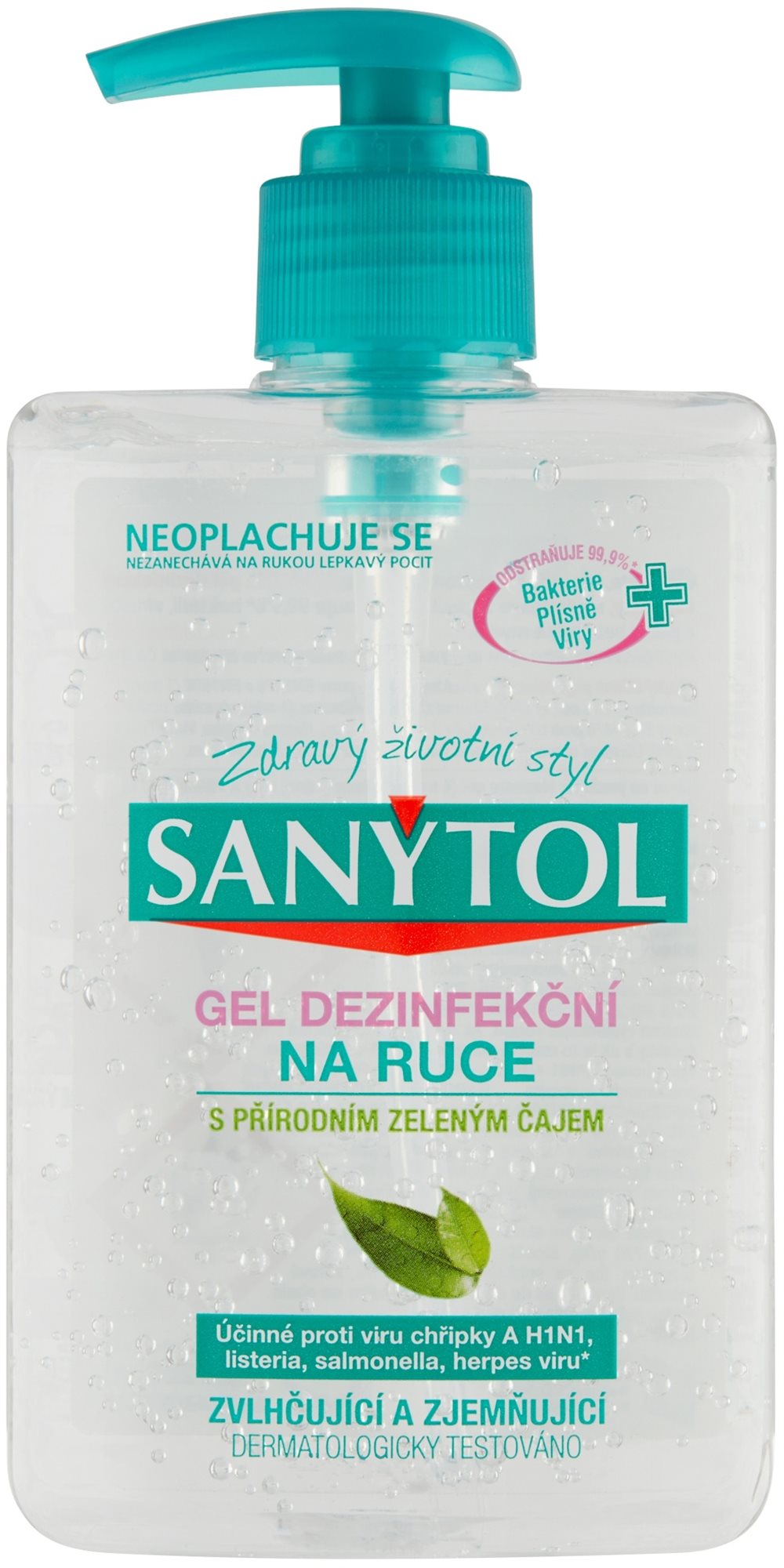 SANYTOL dezinfekčný gél 250 ml Antibakteriálny gél