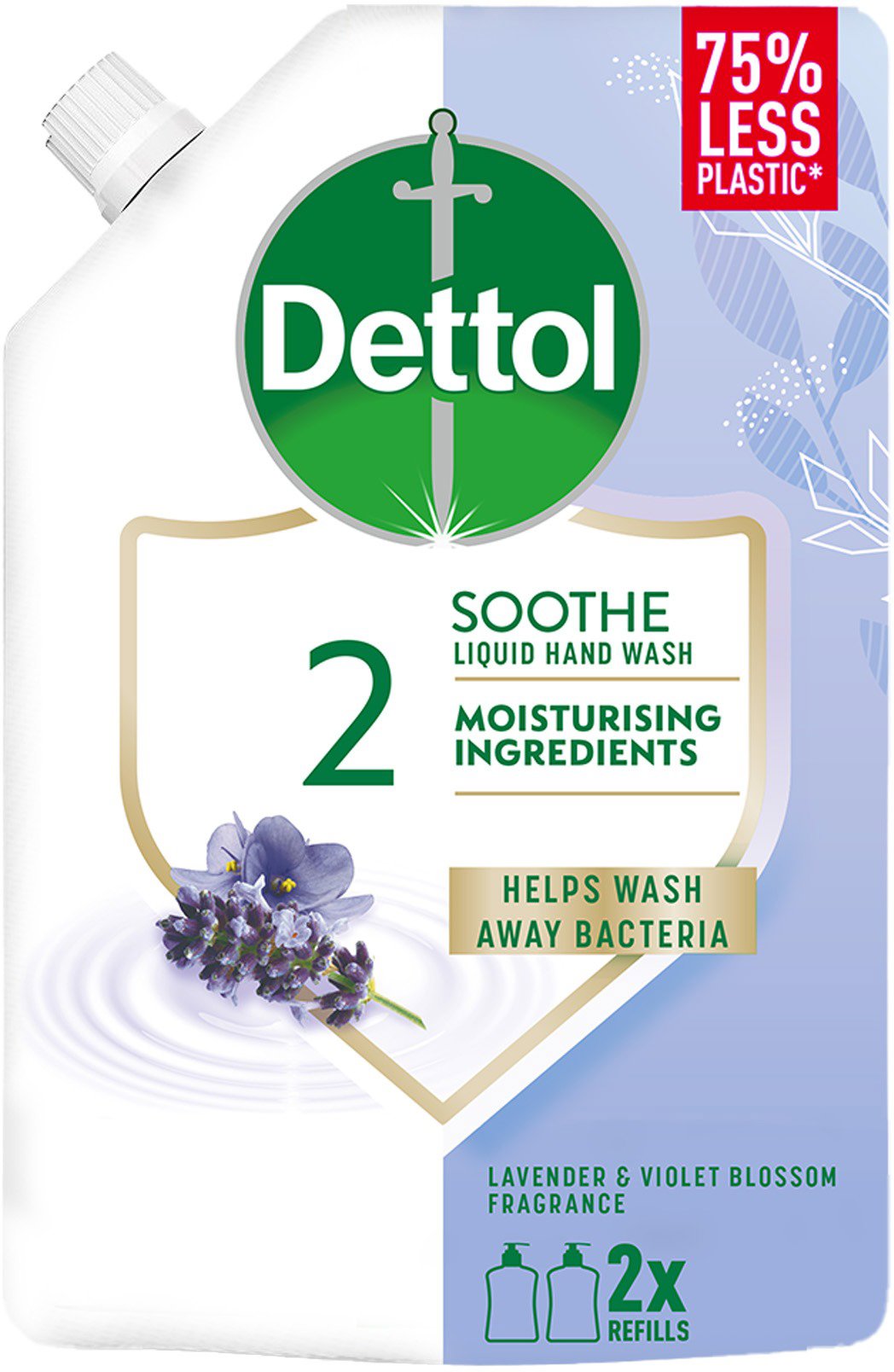 DETTOL Tekuté mydlo s výťažkom z levandule Náhradná náplň 500 ml...
