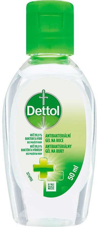 DETTOL Antibakteriálny gél na ruky 50 ml Antibakteriálny gél