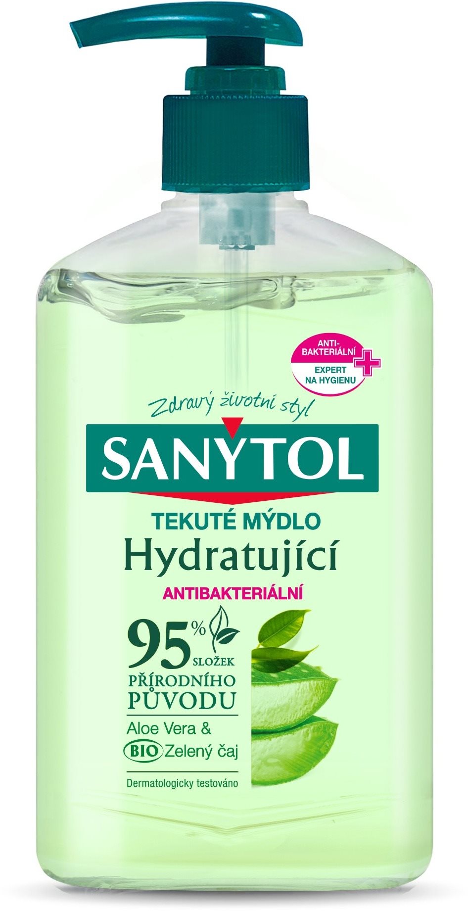 SANYTOL Dezinfekčné mydlo hydratačné 250 ml Tekuté mydlo