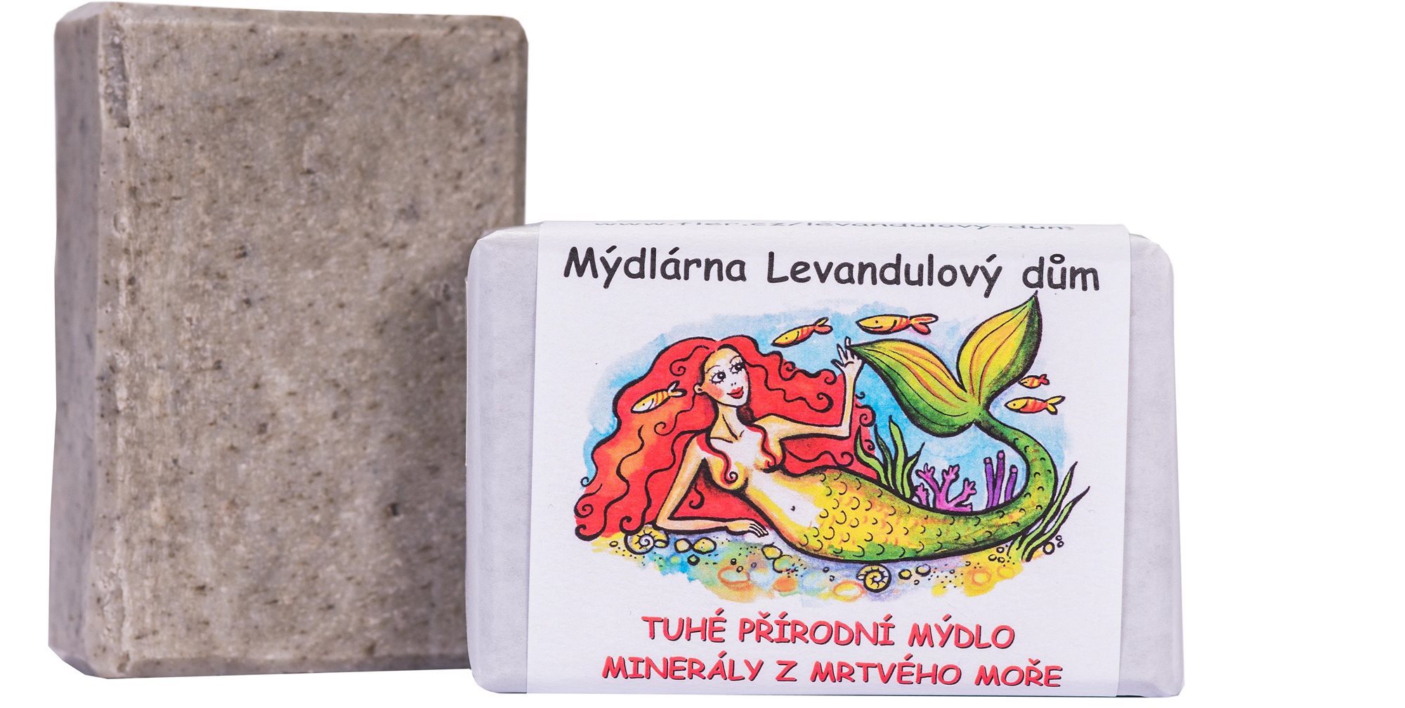 LEVANDULOVÝ DŮM Tuhé přírodní mýdlo Minerály z Mrtvého moře 120 g...