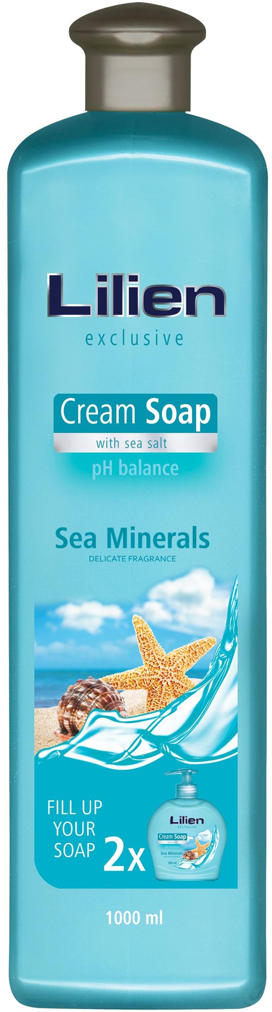 LILIEN Tekuté mýdlo Sea Minerals 1000 ml Tekuté mýdlo