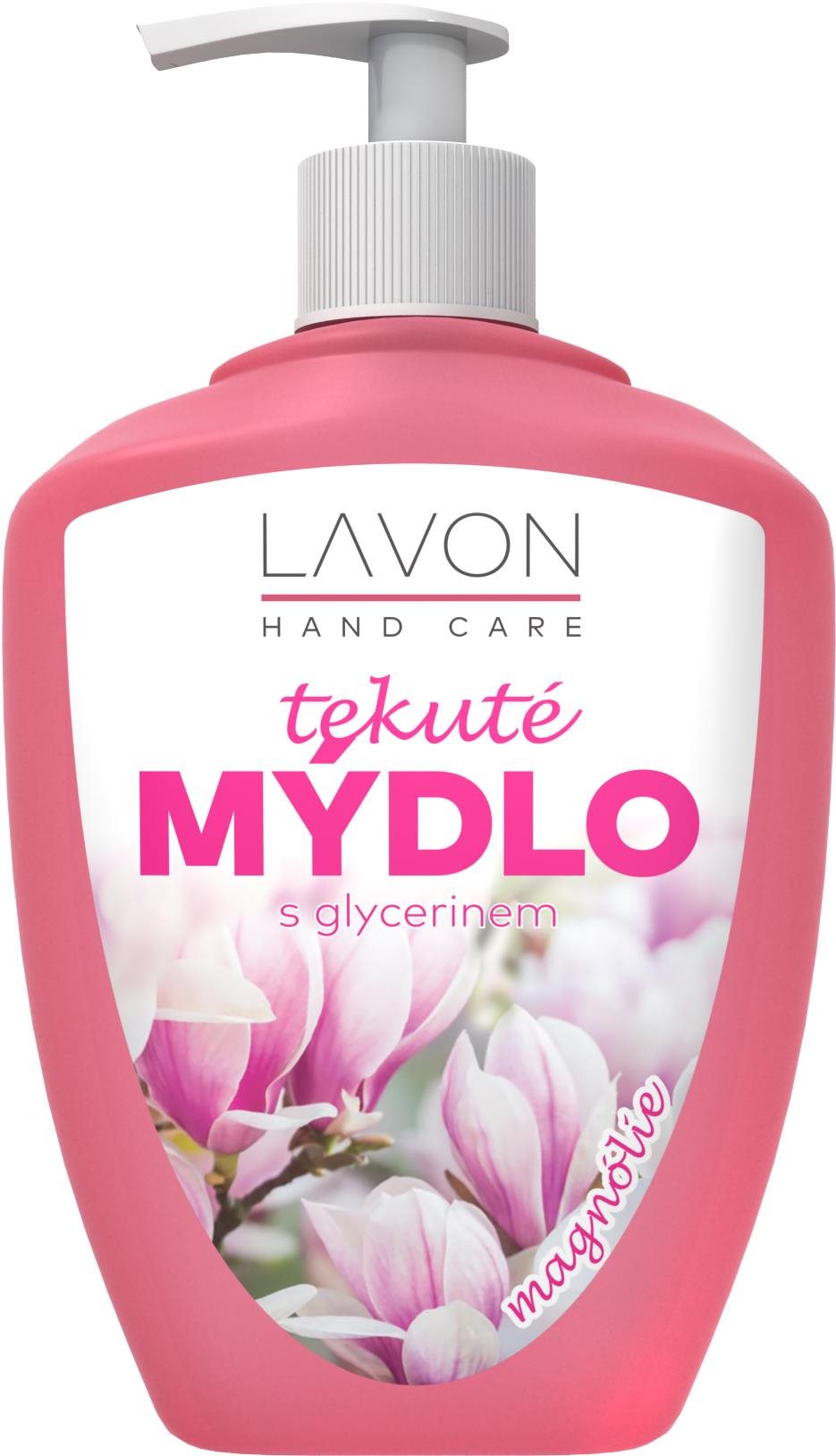 LAVON Tekuté mydlo Magnólia (ružové) 500 ml Tekuté mydlo