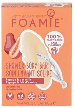 FOAMIE Shower Body Bar Oat to Be Smooth 80 g Tuhé mydlo